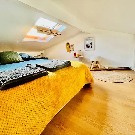 Homestay Parc Buttes Chaumont - Studio Mezzanine
